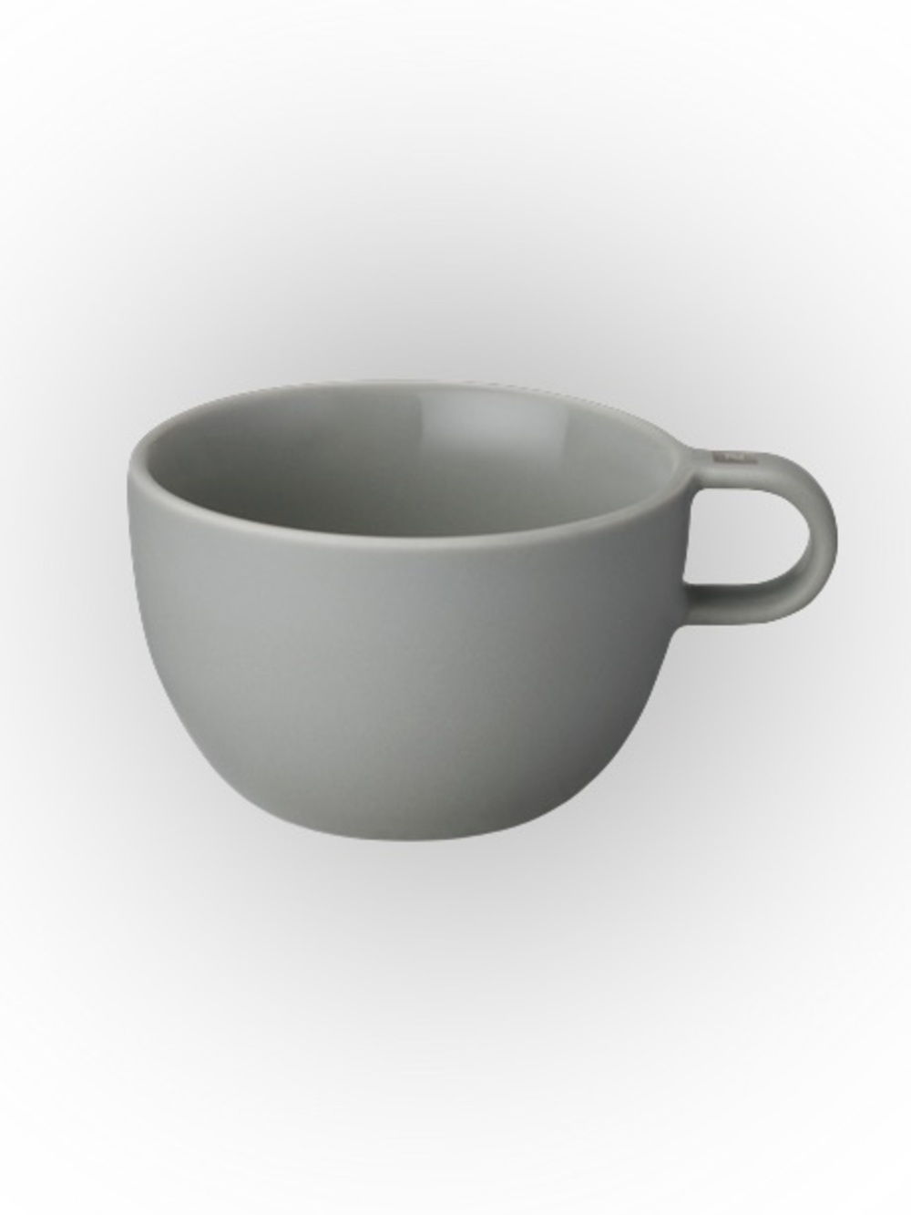 Nespresso Medium Gray Porcelain Barista Cappuccino Mug
